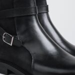 The Dylan Jodhpur Boot in Black - Image 7