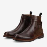 The Dylan Jodhpur Boot in Brown - Image 2
