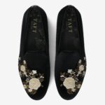 The Estate Slipper in Black Velvet - Image 4