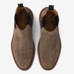 The Glen Boot in Taupe Croco - Image 4