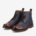 The Jack Dress Boot in Brown Paisley - Image 4