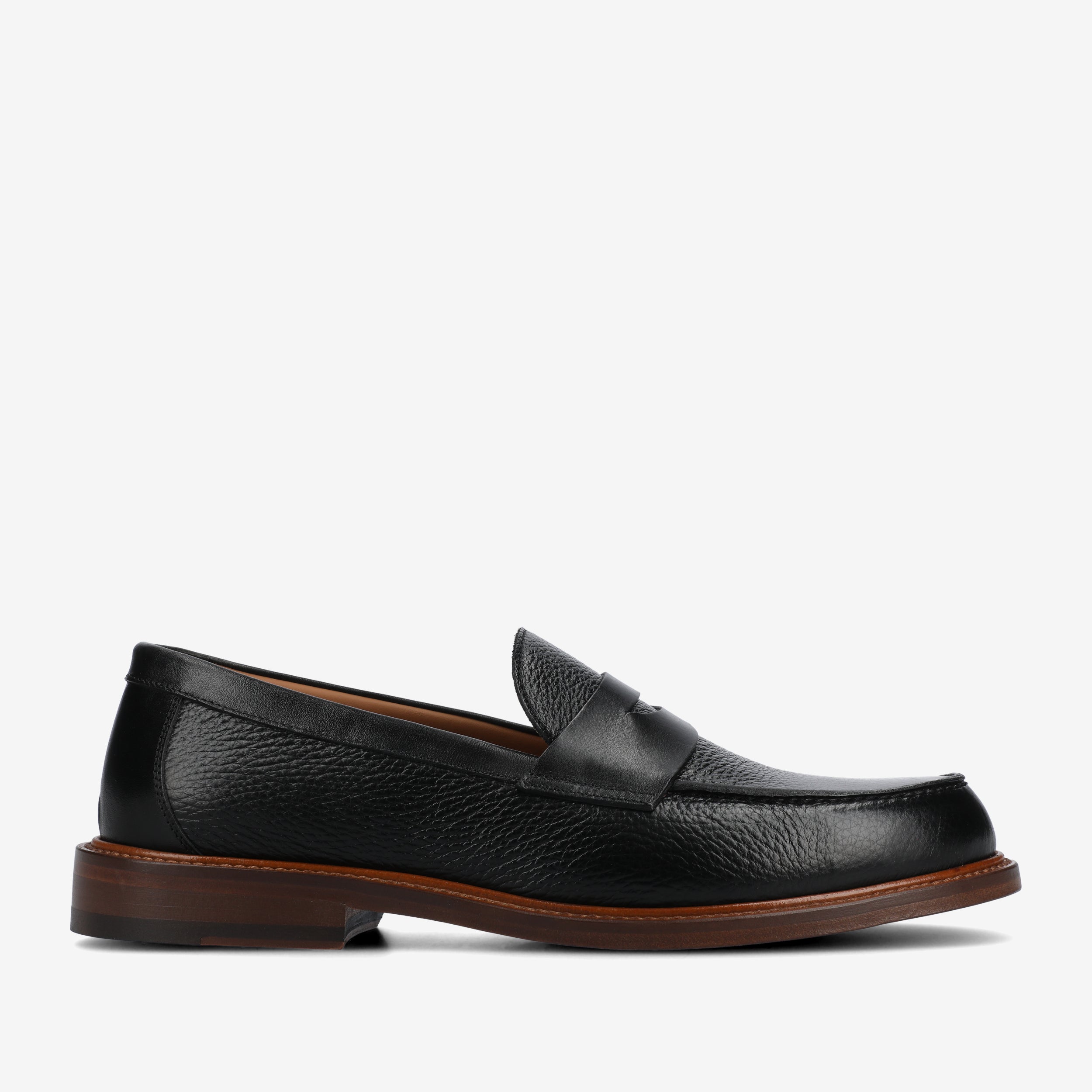 JACKLOAFER-BLK_WEB1.jpg The Jack Penny Loafer in Black - Image 1