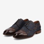 The Jack Oxford Shoe in Brown Paisley - Image 2