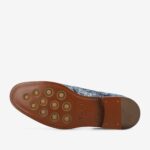 The Jack Oxford Shoe in Washed Denim Floral - Image 6