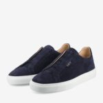 The James Sneaker in Navy - Image 4
