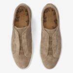 The James Sneaker in Tan Suede - Image 3