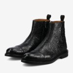 The Lewis Boot in Black Floral - Image 6