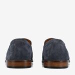 The Sterling Penny Loafer in Washed Blue Suede - Image 5
