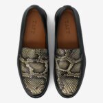 The Sterling Penny Loafer in Serpente - Image 4