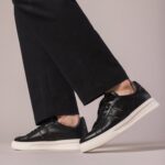 The Logan Sneaker in Black - Image 3