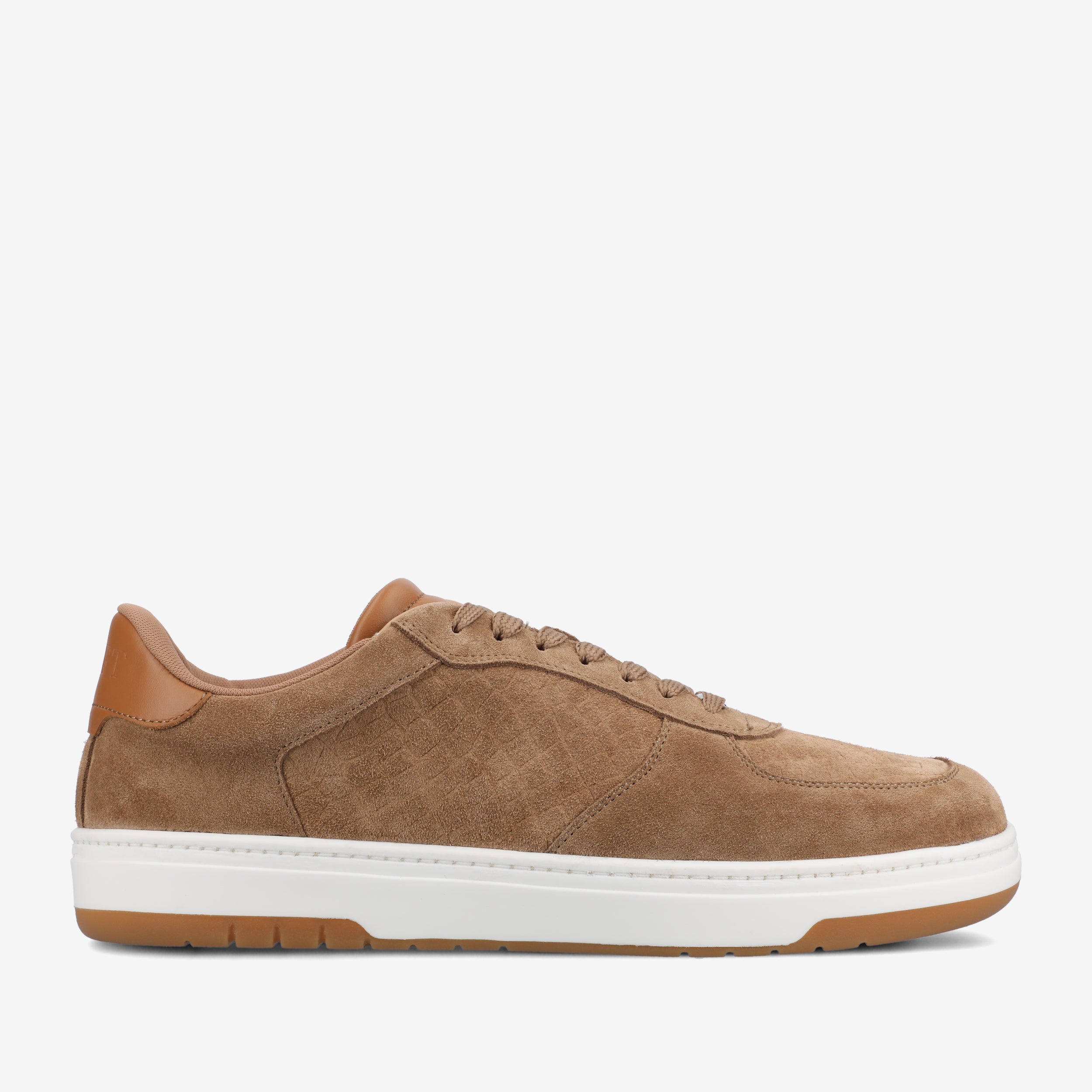 RAPIDOLOW-TSU_WEB1.jpg The Rapido Low-Top Sneaker in Taupe Suede - Image 1