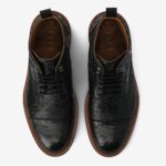 The Rome Boot in Black Floral - Image 3