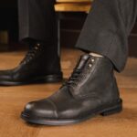 The Rome Boot in Black Suede - Image 4