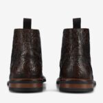 The Rome Boot in Brown Floral - Image 4