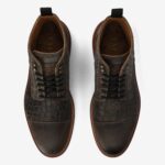 The Rome Boot in Brown Croco - Image 7