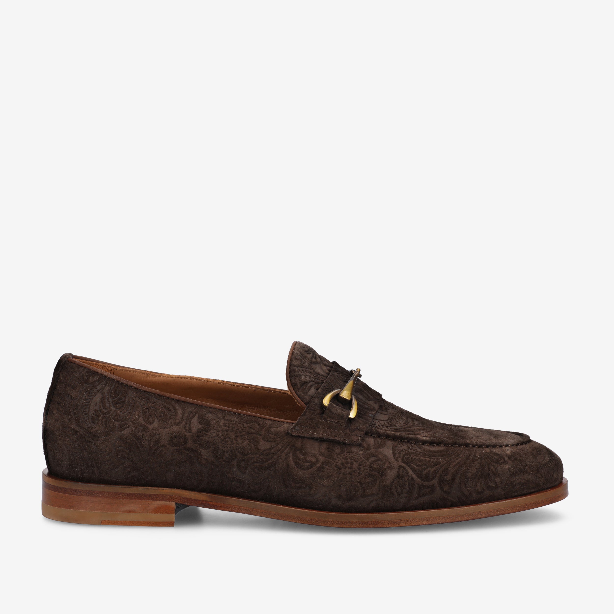 RUSSELL-CFS_WEB1.jpg The Russell in Chocolate Floral Suede - Image 1