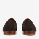 The Russell in Chocolate Floral Suede - Image 7